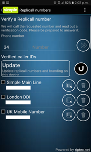 Adding a New Display Number in to the RIPDialer