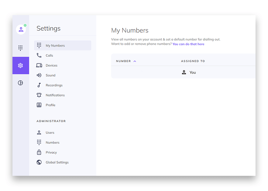 Phoneline+ Contacts